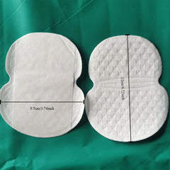 100 Underarm Sweat Pads – Ultra-Thin, Seamless