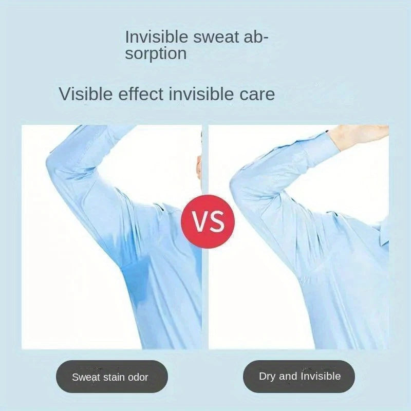 100 Underarm Sweat Pads – Ultra-Thin, Seamless