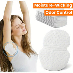 100 Underarm Sweat Pads – Ultra-Thin, Seamless