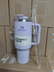 Stanley 40 oz Cup with Straw Lid Insulated Stainless Steel Tumbler