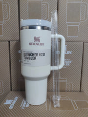 Stanley 40 oz Cup with Straw Lid Insulated Stainless Steel Tumbler